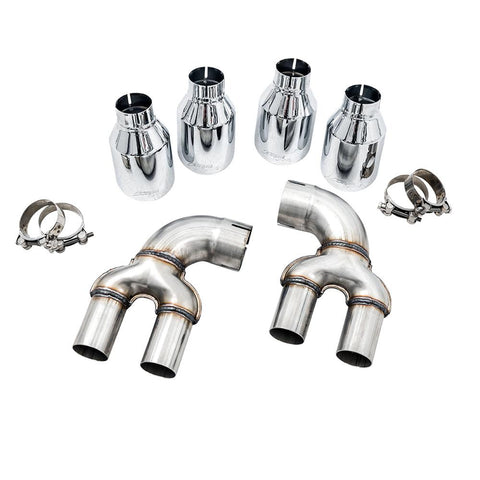 AWE OE to Quad Tip Exhaust Conversion Kit | 2019-2023 BMW M340i G20 (3810-42018)
