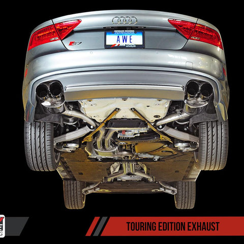 AWE Track to Touring Exhaust Conversion Kit | 2012-2018 Audi S7 Sedan 4.0L Turbo (3815-11026)