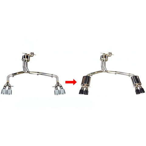 AWE Track to Touring Exhaust Conversion Kit | 2012-2018 Audi S7 Sedan 4.0L Turbo (3815-11026)