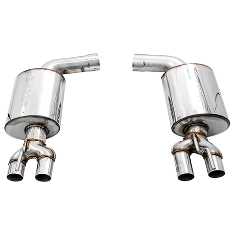 AWE Quad Tips Track to Touring Exhaust Conversion Kit | 2017-2022 Dodge Challenger 6.4L/6.2L (3820-41018)