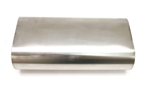 Billy Boat 2.5" Center Inlet/Outlet Benchmark Muffler - 9x5" Oval/16" Long (WMUF-0600)