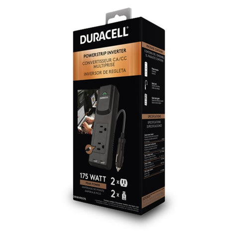 Duracell 175W Powerstrip Inverter (DRINVPS175)
