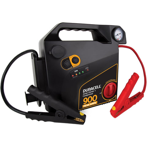 Duracell 900 Amp Jump Starter with Air Compressor (DRJS30C)