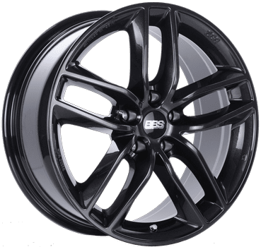 BBS SX Series 5x112 18" Crystal Black Wheels