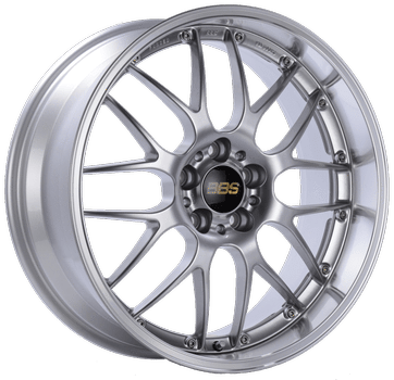 BBS RS-GT Series 5x120 18" Diamond Silver Wheels