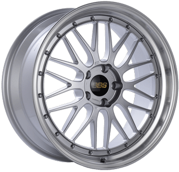 BBS LM Series 5x114.3 19" Diamond Silver Wheels