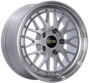 BBS Wheels LM Diamond Silver w/ Diamond Cut Machined Lip 17x7.5 | 5x130 (LM135DSPK)