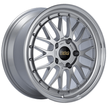 BBS Wheels LM Diamond Silver w/ Diamond Cut Machined Lip 18x8.5 | 5x130 (LM265DSPK)