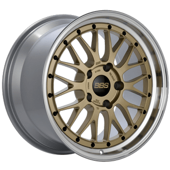 BBS LM Series 5x130 18" Gold Wheels