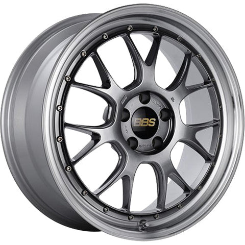 BBS Wheels LMR Diamond Black w/ Diamond Cut Machined Lip 19x8.5 | 5x120 (LM312DBPK)
