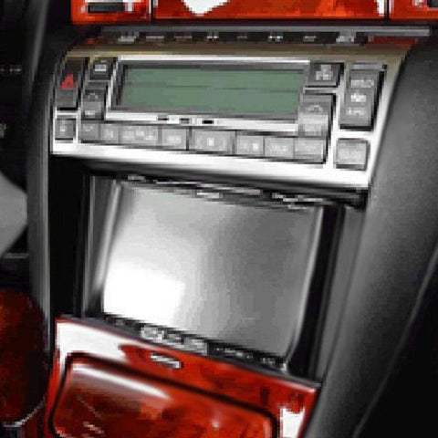 Beat-Sonic Double DIN Black Stereo Dash Kit with Interface Adapter | 2002-2004 Lexus SC430 (MVA-12L)