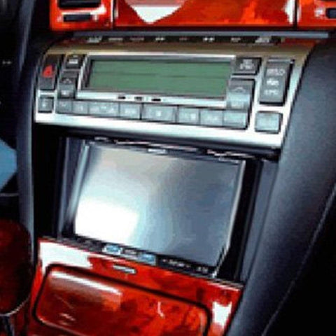 Beat-Sonic Double DIN Black Stereo Dash Kit with Interface Adapter | 2005-2009 Lexus SC430 (MVA-13L)