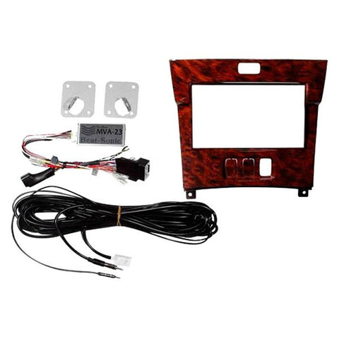 Beat-Sonic Double DIN Charcoal Stereo Dash Kit with Interface Adapter | 2001-2003 Lexus LS 430 (MVA-23L)