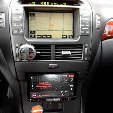 Beat-Sonic Double DIN Charcoal Stereo Dash Kit with Interface Adapter | 2004-2006 Lexus LS 430 (MVA-24L)
