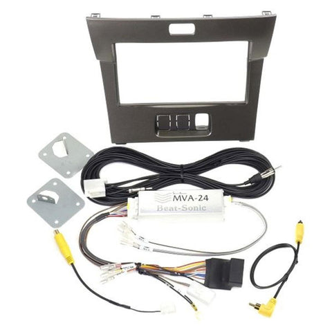 Beat-Sonic Double DIN Charcoal Stereo Dash Kit with Interface Adapter | 2004-2006 Lexus LS 430 (MVA-24L)