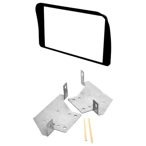 Beat-Sonic Double DIN Black Stereo Dash Kit | 1998-2002 Toyota Landcruiser & Lexus LX 470 (SLA-100FB)