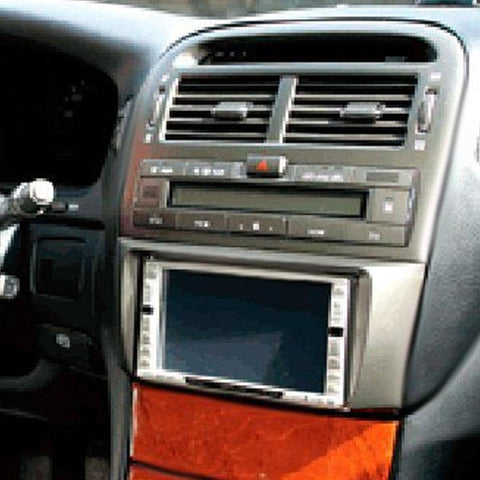 Beat-Sonic Double DIN Gray Stereo Dash Kit with Interface Adapter | 2001-2003 Lexus LS 430 (SLA-23A)