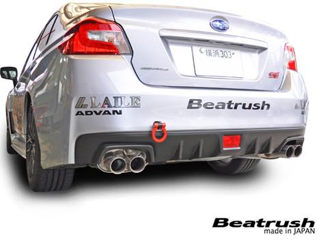 2015 Subaru WRX and STI Rear Tow Hook - Red by Beatrush (S106024TF-RSA) - Modern Automotive Performance
