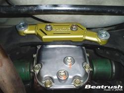 Beatrush Differential Mount Support Bar | 1998-2001 Impreza GC8 (S76010MTD-RS)