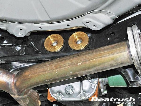 Beatrush Rear Differential Mount Bushings | 2015-2018 Subaru WRX/STI (S76024MTD-RB)