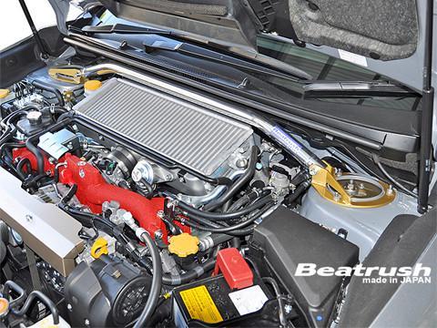 2015 Subaru WRX and STI Front Strut Bar by Beatrush (S86024-FTA) - Modern Automotive Performance

