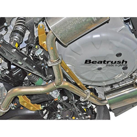Beatrush Rear Member Performance Support Brace | Multiple Fitments (S86024PB-RB)