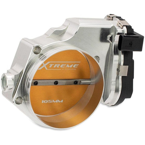 BLOX Racing Billet 105mm Throttle Body | 2015-2021 Dodge Challenger SRT Hellcat (BXIM-00255-SI/BK)
