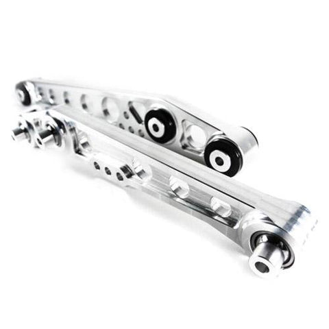 BLOX Racing Billet Lower Control Arms | 1989-1995 Honda Civic, 1989-1995 Honda CRX, and 1989-1995 Honda Civic Del Sol (BXSS-22203-BK)