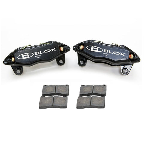 BLOX Racing Forged 4-piston Calipers with Pads (BXBS-10500)
