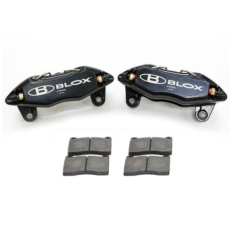 BLOX Racing Forged 4-piston Front Calipers with Pads (BXBS-10500)