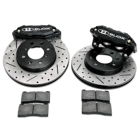 BLOX Racing Tuner Series Front Brake Upgrade Kit | 1992 - 1995 Honda Civic (BXBS-10501)