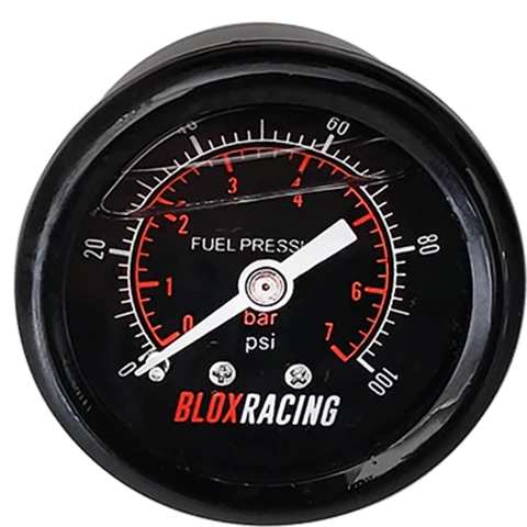 BLOX Racing Liquid Filled Fuel Pressure Gauge (BXGA-00125)