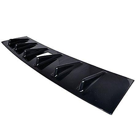 Blox Racing Vortex Generator ABS Black | 2008-2015 Mitsubishi Lancer ES (BXPP-26004)