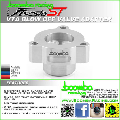 Boomba Racing Blow Off Valve Adapter | Multiple Ford Fitments (026000020001/101/201/301)