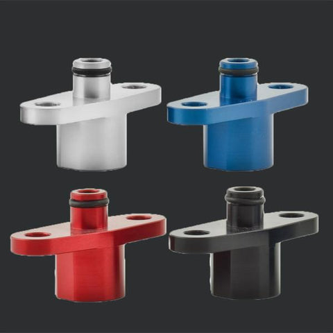 Boomba Racing Fuel Pressure Regulator Adaptor - Straight | 2008-2015 Mitsubishi Evo X (009-02-006)