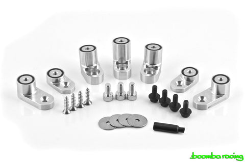 Boomba Racing Wing Risers | 2013-2018 Ford Focus ST and 2016-2018 Ford Focus RS (022000120)