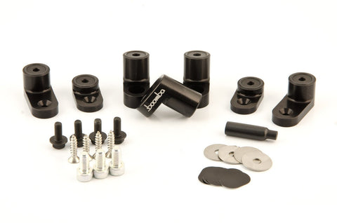 Boomba Racing Wing Risers | 2013-2018 Ford Focus ST and 2016-2018 Ford Focus RS (022000120)