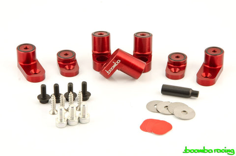 Boomba Racing Wing Risers | 2013-2018 Ford Focus ST and 2016-2018 Ford Focus RS (022000120)