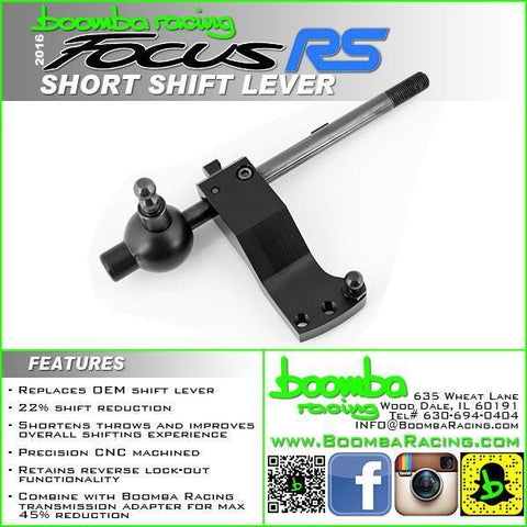 Boomba Racing Short Throw Shifter | 2016-2018 Ford Focus RS (032-00-002)
