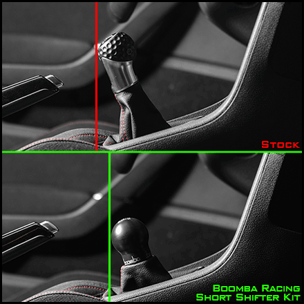 Boomba Short Throw Weighted Shift Knob 2010 VW Golf GTI R Mk6