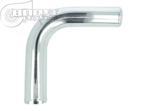 BOOST Products Aluminum Elbow 90 Degrees with 4", Mandrel Bent, Polished (3102029010)