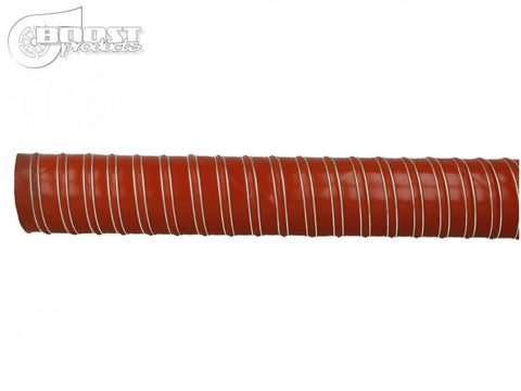 BOOST Products Silicone Air Duct Hose 25mm 1" ID 2m 6- Length Red (IN-KS-025-2R)