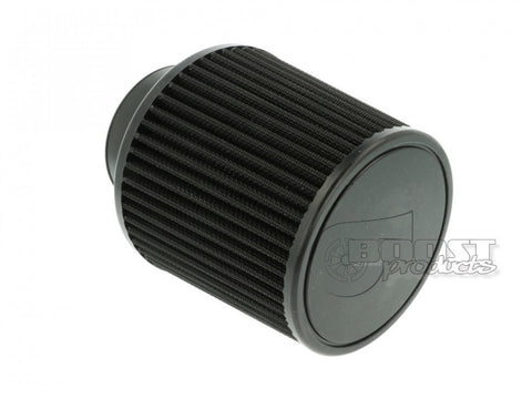 BOOST Products Universal Air Filter 76mm 3" ID Connection 127mm 5" Length Black (IN-LU-127-076)