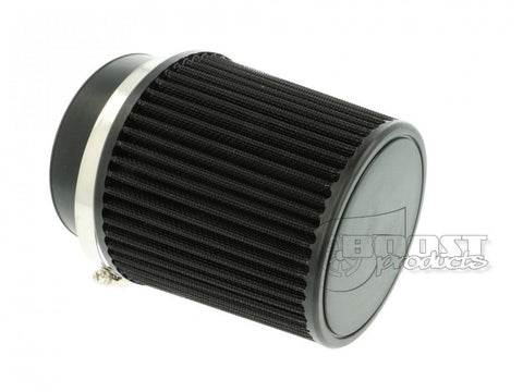 BOOST Products Universal Air Filter 100mm 3-15/16" ID Connection 127mm 5" Length Black (IN-LU-127-100)