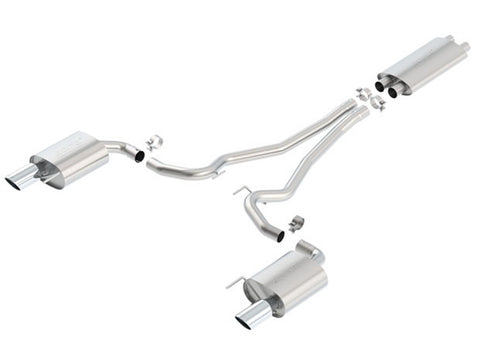 Borla Cat-Back Exhaust System - EC-Type - Touring | 2015-2017 Ford Mustang 5.0L (1014040)