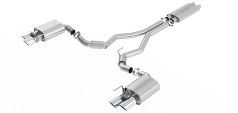 Borla Cat-Back Exhaust System - ECE Approved - Touring | 2018-2020 Ford Mustang Coupe 5.0L (1014046)