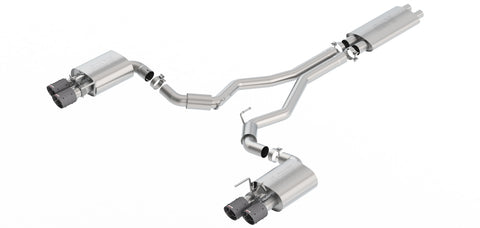 Borla Cat-Back Exhaust System - ECE Approved - Touring | 2018-2020 Ford Mustang Coupe 5.0L (1014046)
