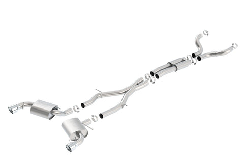 Borla Cat-Back Exhaust System - S-Type | Multiple Fitments (140689)
