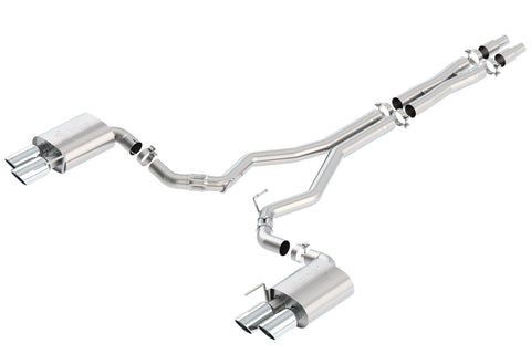 Borla Cat-Back Exhaust System - ATAK | 2018-2020 Ford Mustang Coupe 5.0L (140746)