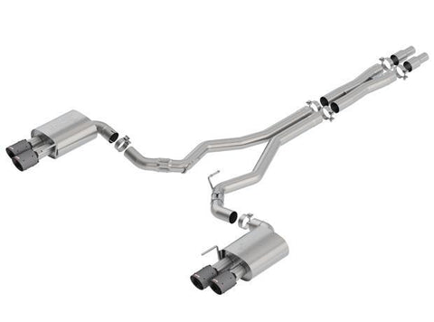 Borla Cat-Back Exhaust System - ATAK | 2018-2020 Ford Mustang Coupe 5.0L (140746)